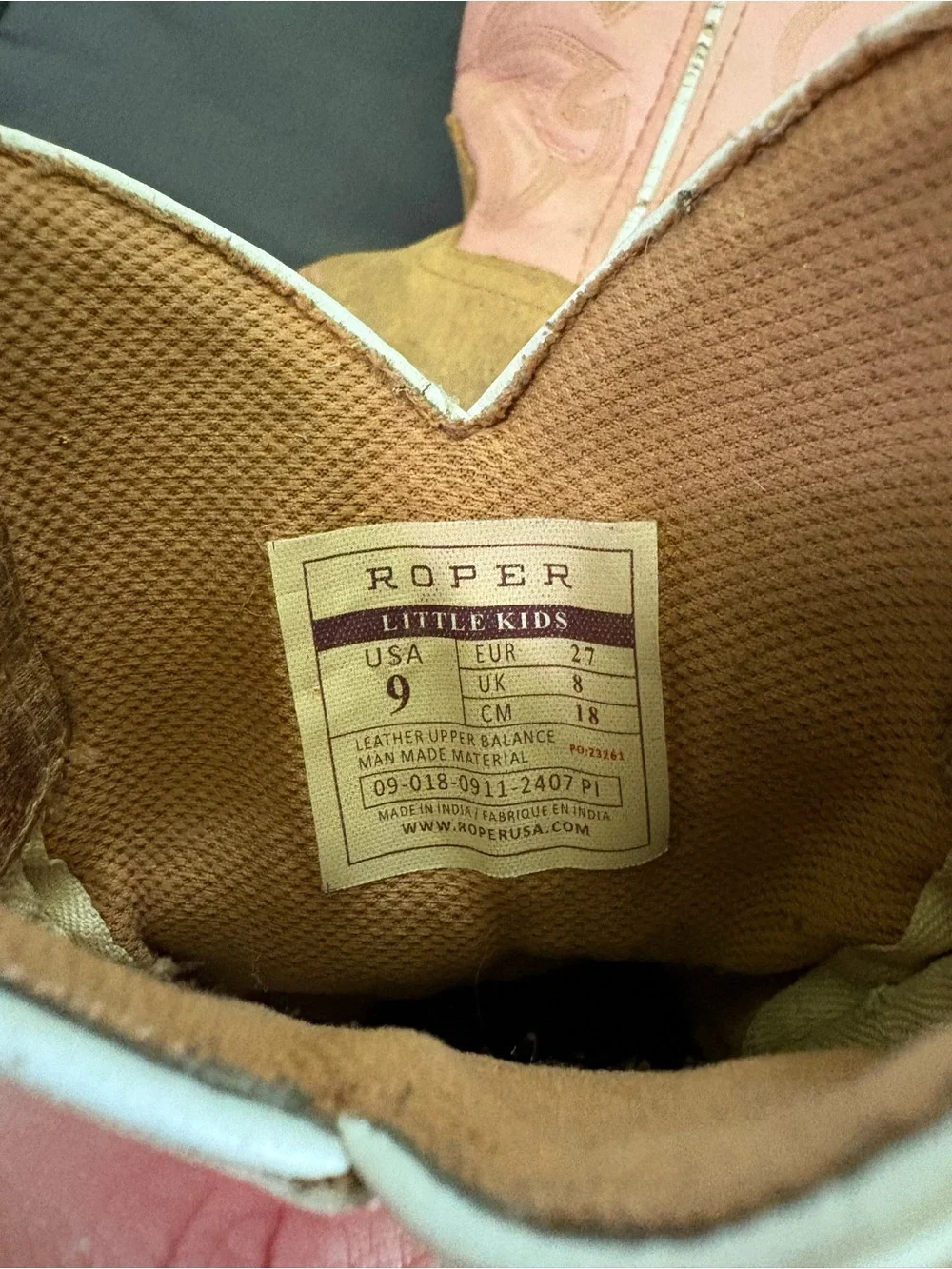 Roper toddler size